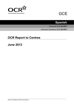 Examiners` reports - June