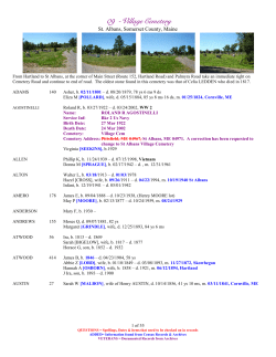 09 - Village Cemetery