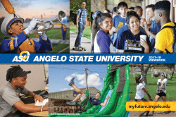 Freshman Viewbook - My Future | Angelo State University