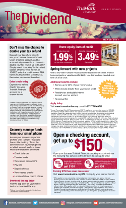 3.49% 1.99% - TruMark Financial Credit Union