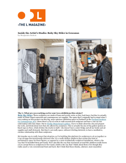 Ruby Sky Stiler in L Magazine