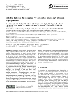 Satellite-detected fluorescence reveals global