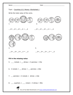 Counting US Money 5 Pack