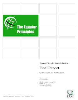 Executive Summary and Appendix