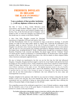 Frederick Douglass in Ireland PR