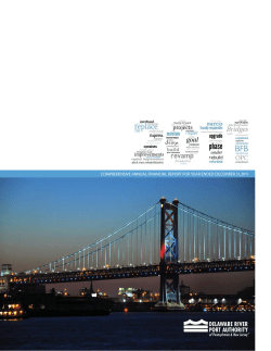2011 Annual Report - Delaware River Port Authority