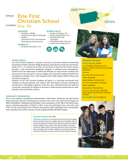 School: Erie First Christian School