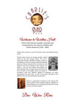 Home of the famous traveller, naturalist and conservationist, the