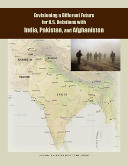 India, Pakistan,and Afghanistan - UCSB Global Studies