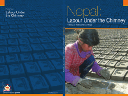 Nepal: Labour Under the Chimney - A Study on the Brick
