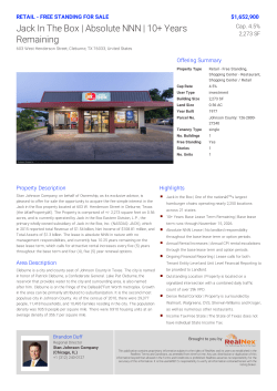 Jack in the Box | Absolute NNN | 10+ Years Remaining
