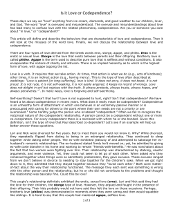 Is it Love or Codependence? - Joyful Life Institute, Inc.