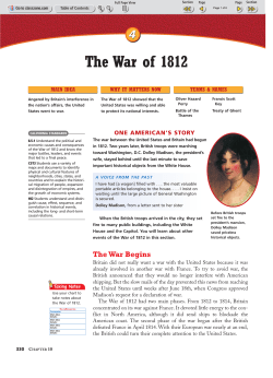 The War of 1812