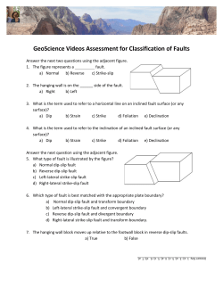 GeoScience Videos Assessment for Classification of Faults