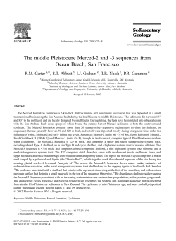 The middle Pleistocene Merced-2 and