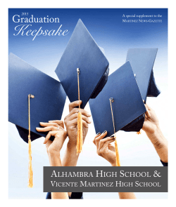 Graduation - Alhambra Alumni Martinez, CA