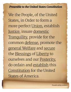 the preamble of the constitution - part 3