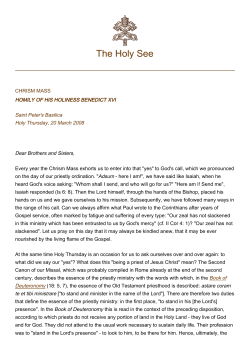 The Holy See