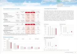 Consolidated Performance Highlights