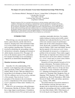 Copyright 2009 by Human Factors and Ergonomics Society, Inc. All