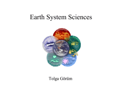 Earth System Sciences