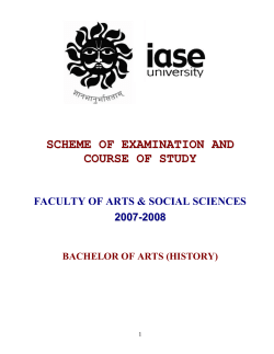Bachelor of Arts-History