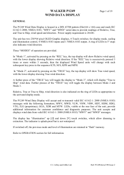 P1249 Wind Data Display