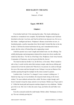Excerpt - Her Majesty the King