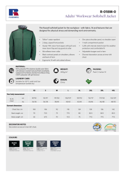 Adults` Workwear Softshell Jacket R-018M-0