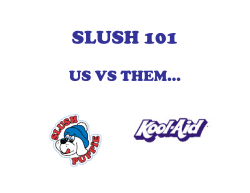 slush 101 - Premium Brands Holdings Corporation