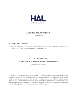 Multimodal Hyperbole