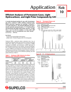 Application Note - Sigma