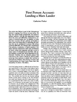 First Person Account: Landing a Mars Lander