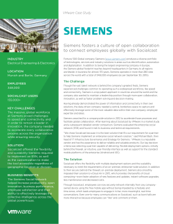 Siemens fosters a culture of open collaboration to connect