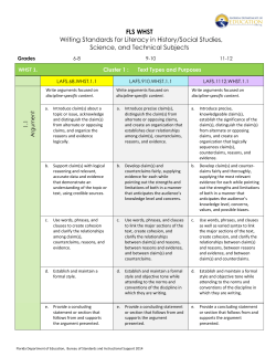 WHST 6-12 - Florida Department Of Education