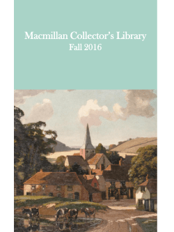 Macmillan Collector`s Library