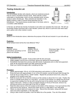 4-5 Testing Antacids Lab fy11