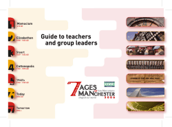 Education Guide pdf - 7 Ages of Manchester