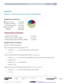 Lesson 17 - TeacherWeb