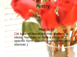 Poetry