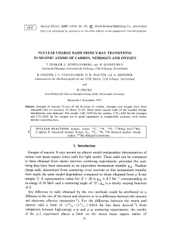 Nuclear charge radii from x-ray transitions in muonic