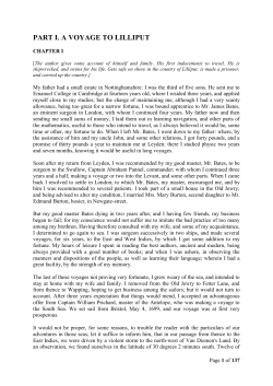 Gulliver`s Travels Novel