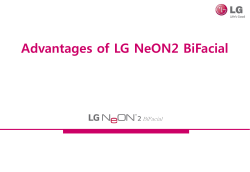 Advantages of LG NeON2 BiFacial