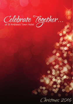 Christmas 2016 - St Andrews Town Hotel