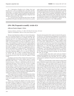 (194&ndash;196) Proposals to modify Article 42.4