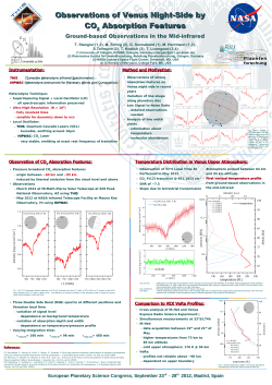 Observations of Venus Night-Side by CO Absorption Features