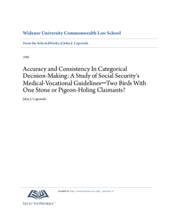 Accuracy and Consistency In Categorical Decision