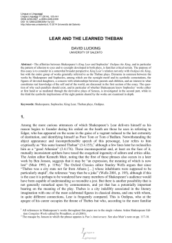 Print this article - ESE - Salento University Publishing