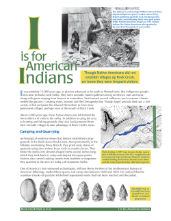 I is for American Indians