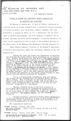 Press release 2 pages